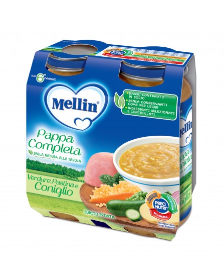 MELLIN-PAPPA COMPL CONIGL 2X250G