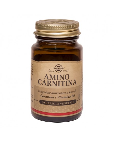 AMINO CARNITINA 500 30CPS SOLGAR