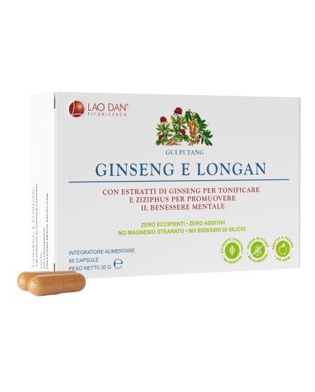 GINSENG E LONGAN 60CPR  LAODAN