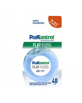 PLAKKONTROL FLAT FLOSS FILO 40M