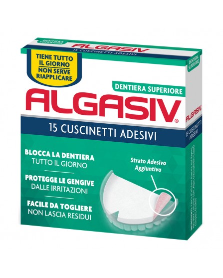 Algasiv Ades Protesi Dentaria Superiore 15 Pezzi