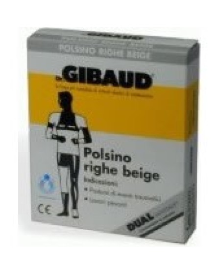 Gibaud Polsino a Righe Beige 8 Cm Taglia 2