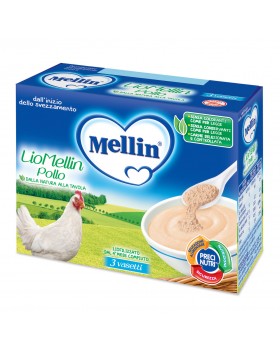 Mellin Liofilizzato Pollo 3X10G