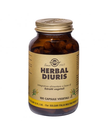 HERBAL DIURIS 100VEGICPS SOLGAR