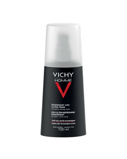 Vichy Homme Deodorante Vapo 100Ml