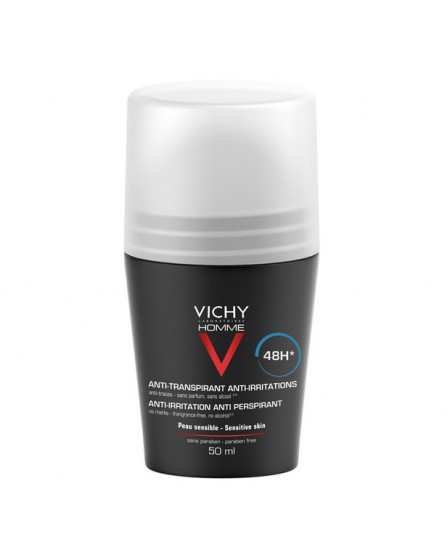 Vichy Homme Deodorante Roll-On Pelle Sensibile 50Ml
