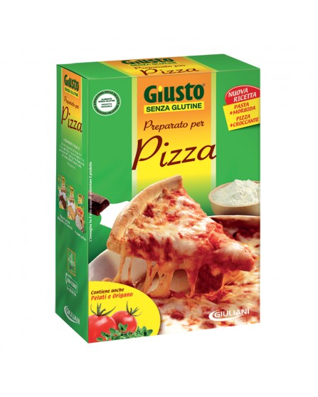 GIUSTO PREP PIZZA S/GLUT 440G