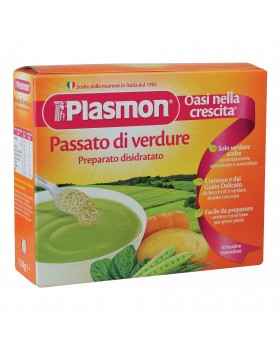 PLASMON PASSATO DRY VERDURA 10BS