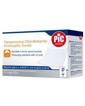 Pic Tamponi Disinfettanti 25 Pezzi