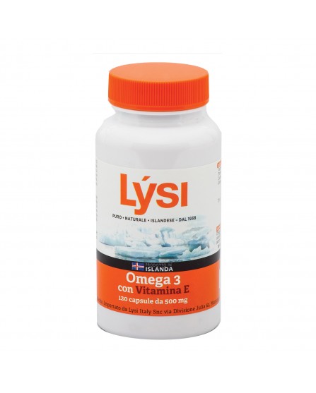  Omega 3 Vitamina E 120 Capsule - Lysi