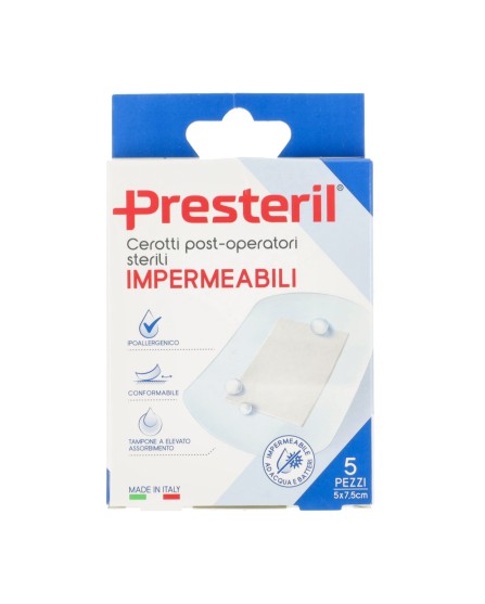 MEDIPRESTERIL MED IMP 7,5X5 5P