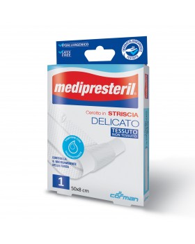 Cerotti Medipresteril in Striscia Delicato 8X50