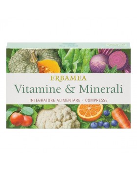 VITAMINE & MINERALI 24CPR ERBAM