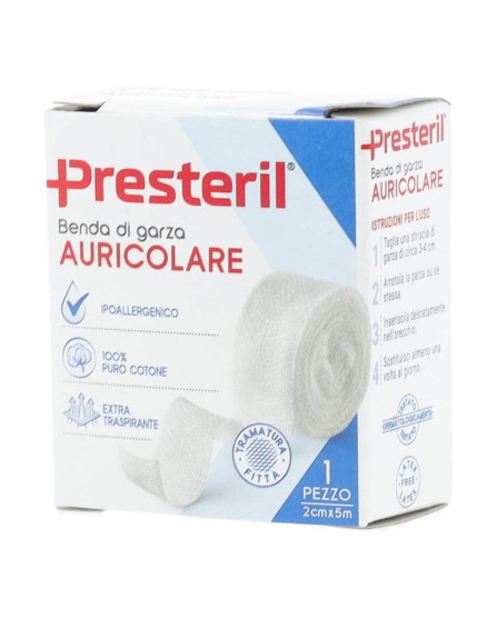 MEDIPRESTERIL BENDA AURIC 2X500