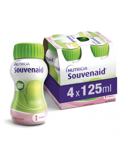 SOUVENAID FRAGOLA  4X125ML