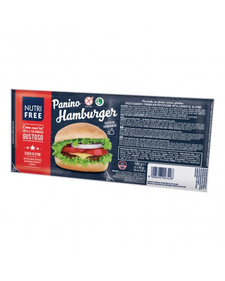 NUTRIFREE PANINO HAMBURGER 180G