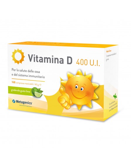 VITAMINA D 400 UI 168CPR