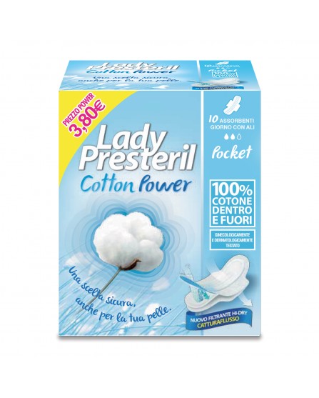 PRESTERIL-LADY COT GG PROMO 10PZ