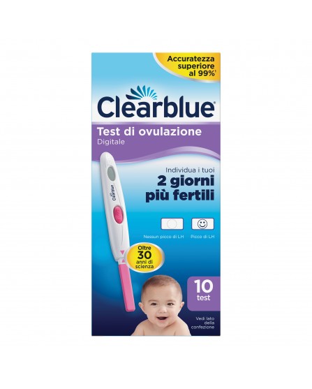 Clearblue Test di Ovulazione Digitale 10 Stick
