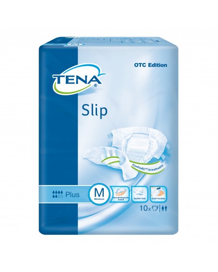 TENA SLIP PLUS PAN M 10PZ 0610