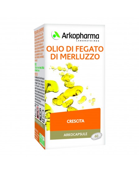 Arko Capsule Olio di Fegato di Merluzzo 60 Perle