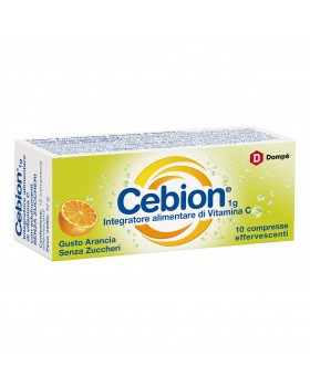 Cebion Effervescente Vitamina C Senza Zucchero 10 Compresse