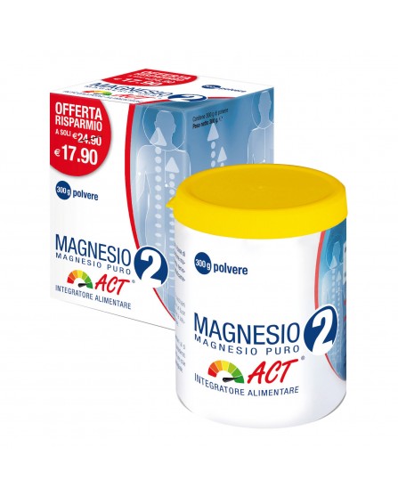 MAGNESIO 2 ACT MG PURO 300G