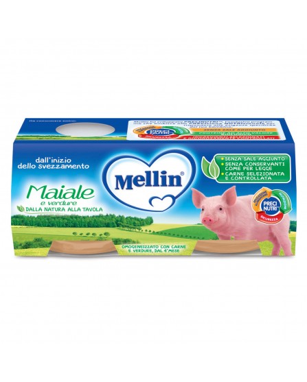 MELLIN-OMO.MAIALE C/VERD 2X80G