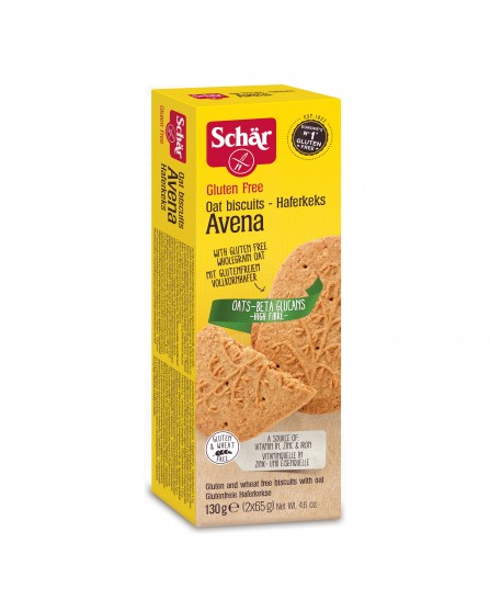 SCHAR BISCOTTI ALL'AVENA 130G