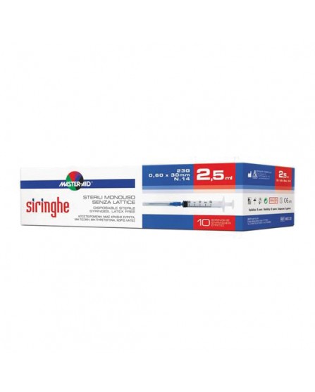 MASTER-AID SIRINGA 10ML 10PZ