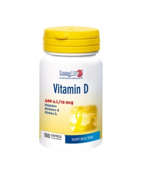 Longlife Vit D3 400Ui 100 Compresse