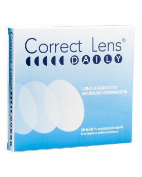 CORRECT LENS DAILY MONO 1,00