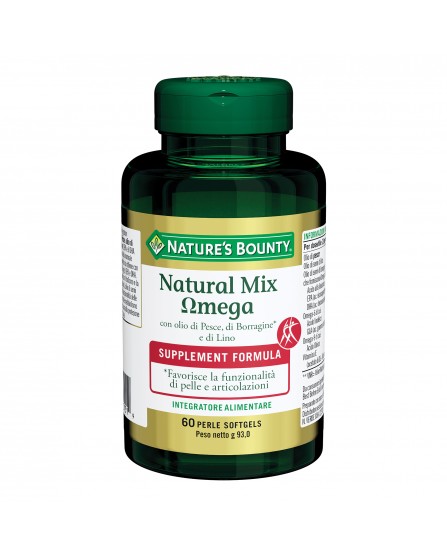 BOUNTY NATURAL MIX OMEGA 60PRL