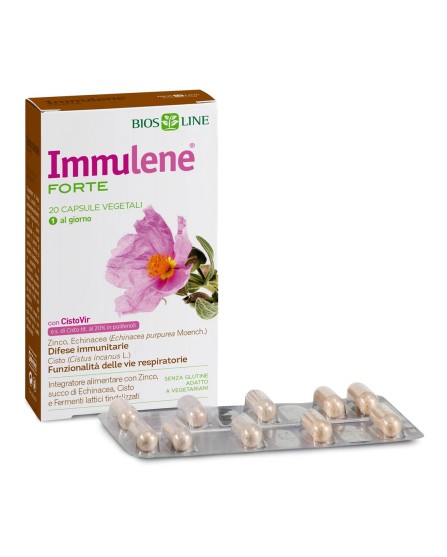 Immulene Forte 20 Capsule Biosline