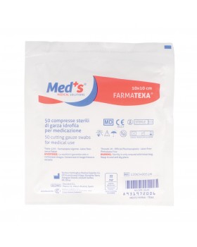 MEDS GARZA ST 12/8 10X10 50PZ