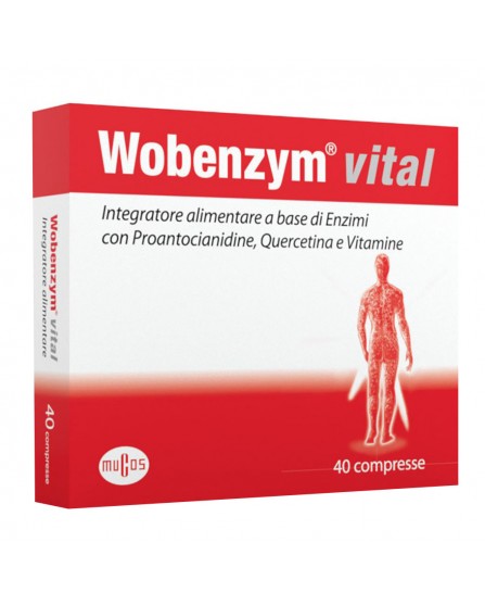 WOBENZYM VITAL 40CPR