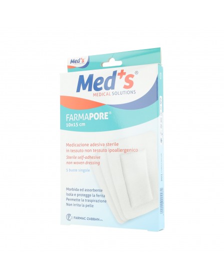 MEDS ADS GARZA 10MX15CM 5PZ ZABB