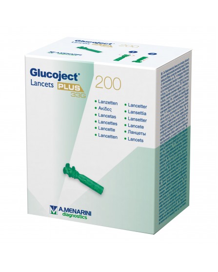 GLUCOJECT LANCETS PLUS G33 200PZ