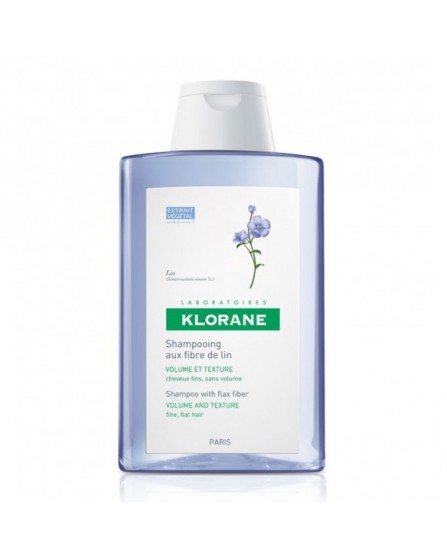 Klorane Shampoo Fibre Di Lino 400Ml