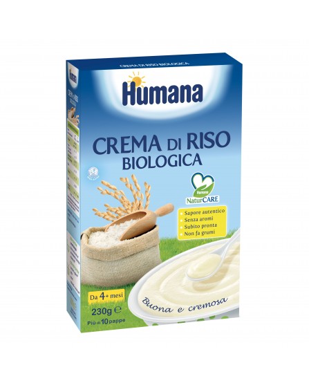 Humana Crema Di Riso Bio 230G