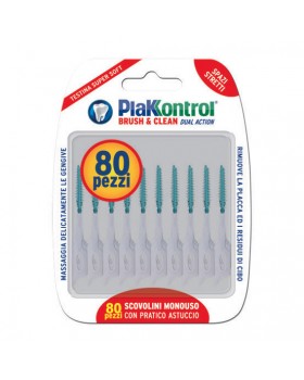 Plakkontrol Brush&Clean 80 Pezzi