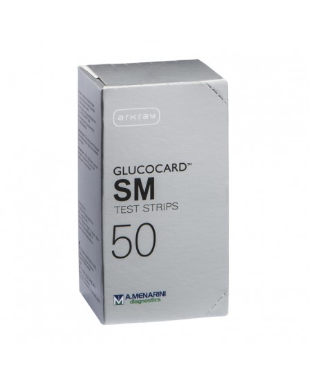 GLUCOCARD-SM TEST STRIPS 50PZ