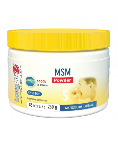 LONGLIFE MSM POWDER 250G