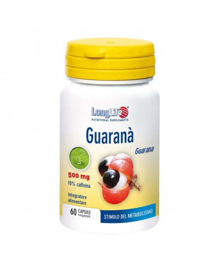 Longlife Guarana 60 Capsule Vegetali