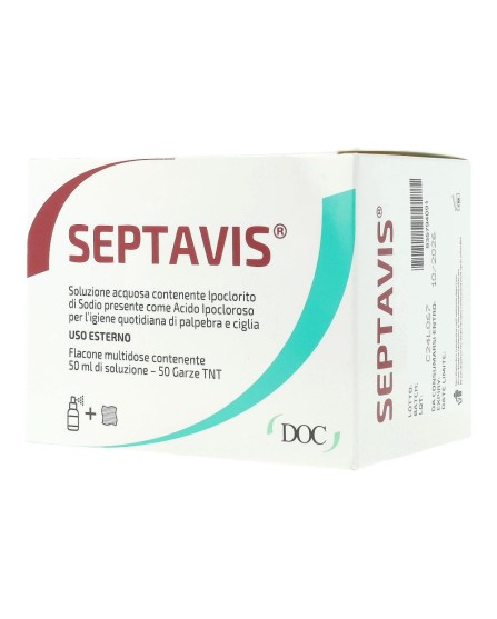 SEPTAVIS 50ML+50 GARZE TNT STER