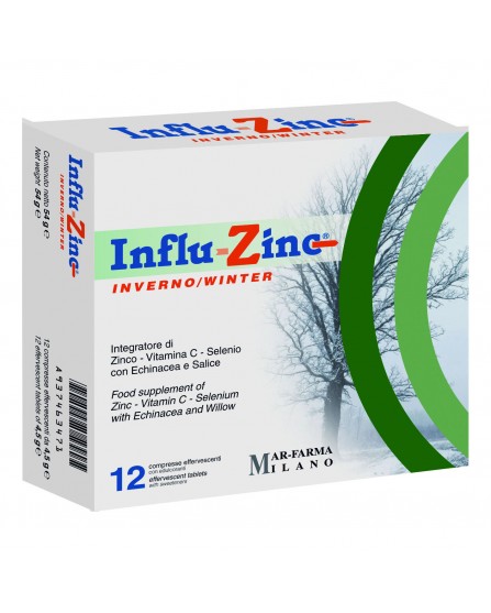 INFLU ZINC INVERN 12CPR EFFERV