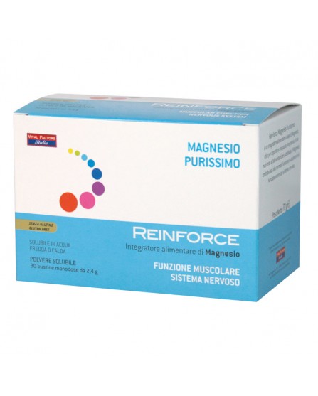 Reinforce Magnesio Purissimo Polvere Solubile 30Buste