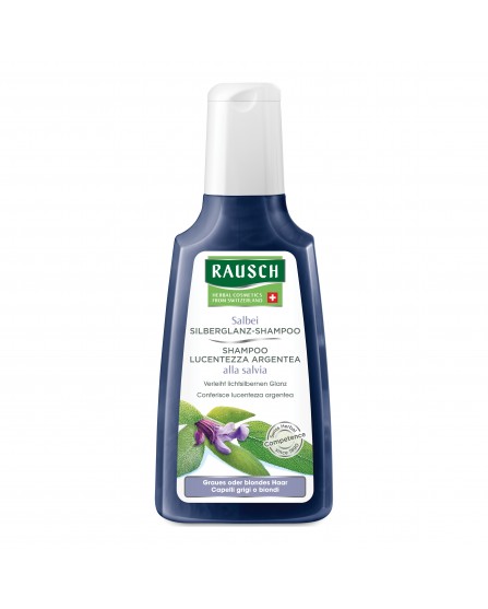 Rausch Shampoo Lucentezza Argentea alla Salvia 200ml