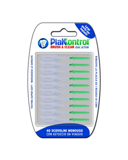 PLAKKONTROL IMPL BRUCH CLEAN 40P