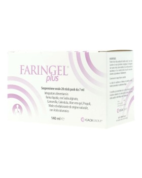 Faringel Plus 20 Stick Pack 7Ml